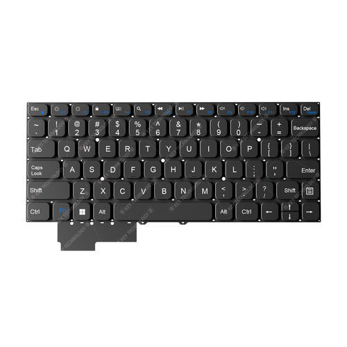 Clavier encastrable - K-TEK-V249-102-FN-SC-DM - Key Technology Rugged System Limited - à interrupteurs à ciseaux / 79 touches / pour l'industrie du transport