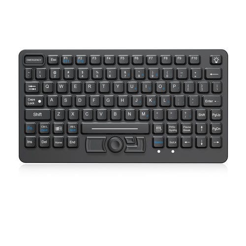 Clavier de bureau - K-TEK-M282-DHP-FN-ML-IK-OEM - Key Technology Rugged System Limited - contact carbone / 3 touches de souris / 89 touches