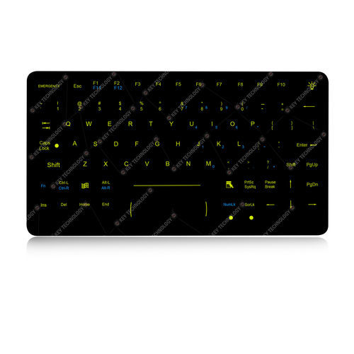 Clavier de bureau - K-TEK-M282-DHP-FN-BL-151B-IK-OEM - Key Technology Rugged System Limited - à touches mécaniques / 3 touches de souris / 89 touches