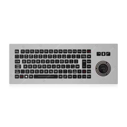 Clavier de bureau - K-TEK-M390-MTB-AVR-FN-BL-NV-151B-DWP - Key Technology Rugged System Limited - à touches mécaniques / 3 touches de souris / 89 touches