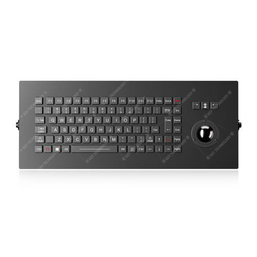 Clavier de bureau - K-TEK-M410-38-MTB-AVR-FN-BL-NV-151B-SDT - Key Technology Rugged System Limited - contact carbone / 3 touches de souris / 91 touches