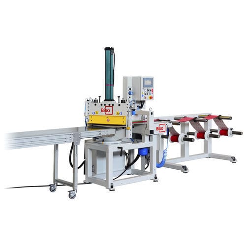 Machine de découpe de découpe transversale - BTH-AF-ML-500 - Biko Meccanica Srl - à couteau / pour toile abrasive / d'abrasif appliqué