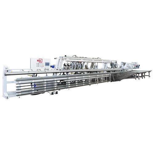 Doleuse bi-stations - CSM05 - Biko Meccanica Srl - continue / pour toile abrasive / pour papier abrasif