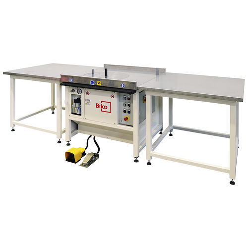 Enrouleuse de bande - BR2-N - Biko Meccanica Srl - pour toile abrasive / pour papier abrasif / semi-automatique