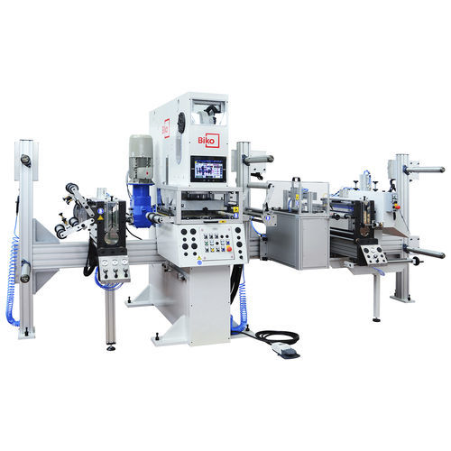 Machine de découpe à lame rotative - NE-FB-400 - Biko Meccanica Srl - par guillotine / à l'emporte pièce / pour matières plastiques