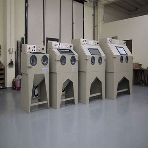 Cabine de sablage à dépression - V - INDUSTRIE SYSTEMES - manuelle