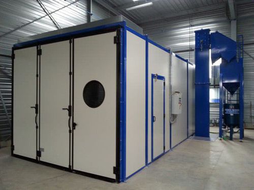 Grenailleuse à charge suspendue - INDUSTRIE SYSTEMES - pour métal