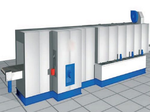 Machine de traitement de surface avec convoyeur - INDUSTRIE SYSTEMES - par plasma