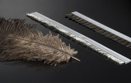 Brosse antistatique - AB series - KOTI TRIBOLLET - listeau / de finition / en aluminium
