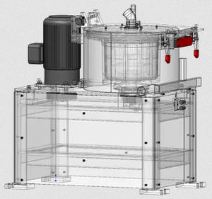 Décanteur pour l'application de traitement d'eaux - FILTRES MONNET - centrifuge / horizontal