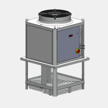 Refroidisseur de liquide - FILTRES MONNET - pour l'industrie / compact