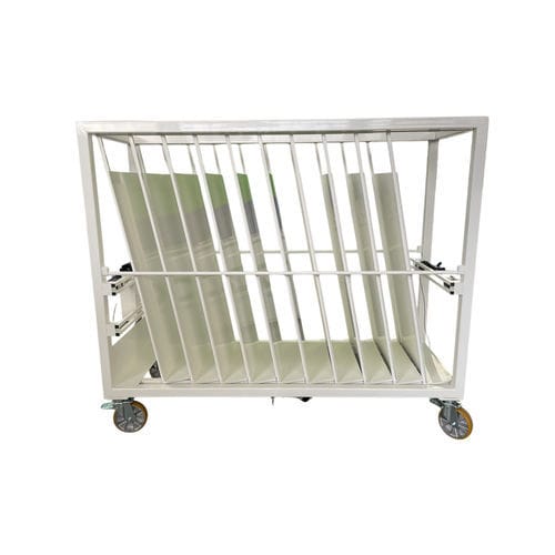 Chariot de transport - RG GROUP ENGINEERING SRL - en acier inoxydable / motorisé