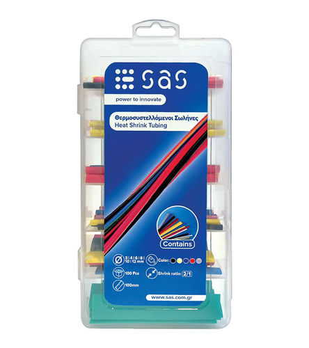 Gaine thermorétractable - AK-TH-932 - SAS - tubulaire / pour câbles / en polyoléfine