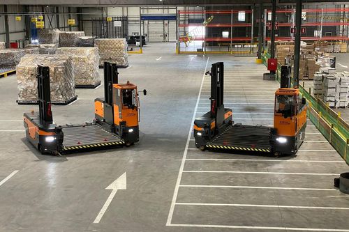 Véhicule multifonction - X-Way - DIMOS Maschinenbau GmbH - pour le transport de marchandise / électrique