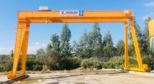 Portique sur rail - Yücelen Vinc Makine - bipoutre / monopoutre