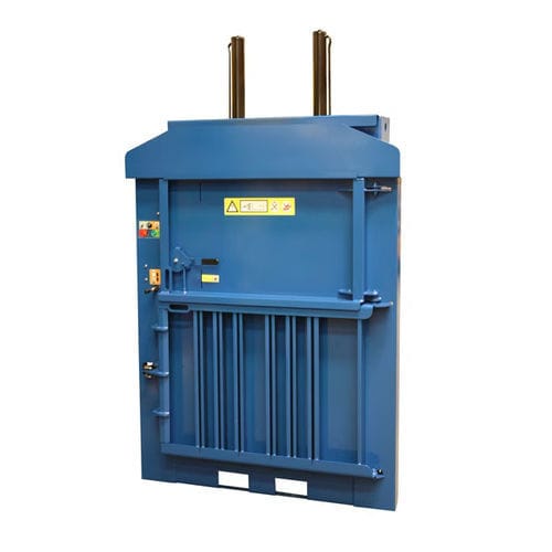 Presse à balles pour plastique - MHM 200 - MHM UK LTD - pour déchets / verticale / à chargement frontal