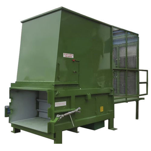 Compacteur de déchets mélangés - MHM 1500 - MHM UK LTD - stationnaire / hydraulique / à chargement par le haut