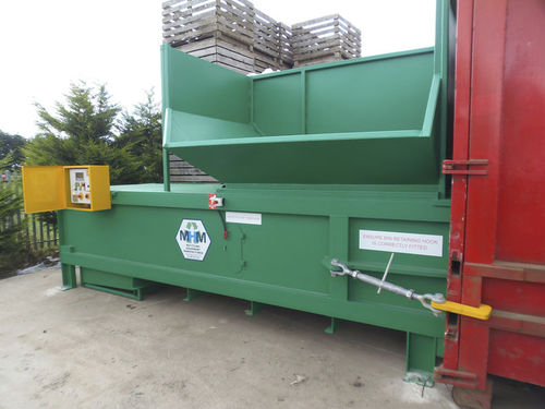 Compacteur de déchets mélangés - MHM 2800 - MHM UK LTD - stationnaire / hydraulique / à chargement par le haut