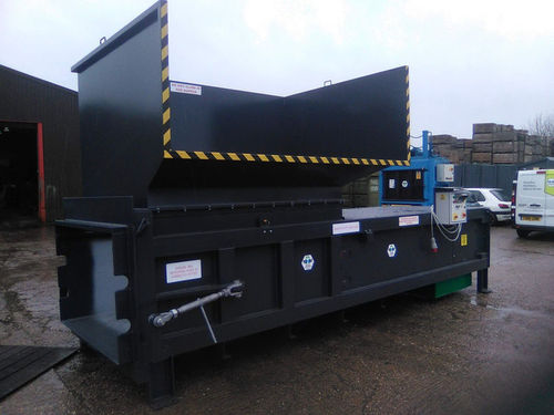 Compacteur de déchets mélangés - MHM 3000 - MHM UK LTD - stationnaire / hydraulique / à chargement par le haut