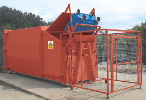 Compacteur de déchets mélangés - MHM 32YD - MHM UK LTD - mobile / hydraulique / à chargement latéral