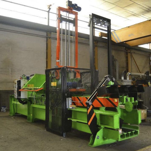 Presse à balles pour déchets - JS-800 series - MHM UK LTD - horizontale / à canal / automatique