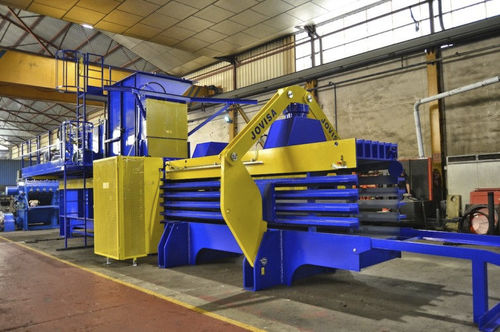 Presse à balles pour déchets - JS-2000 series - MHM UK LTD - horizontale / à chargement par le haut / automatique