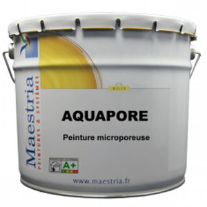 Peinture de finition - AQUAPORE - PEINTURES MAESTRIA - liquide / en acrylique / pour bois