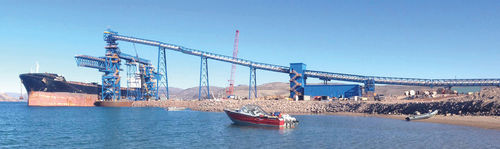 Chargeur de navires pour charbon - BEUMER Group GmbH & Co.KG