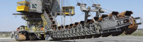 Pelleteuse lourde - BEUMER Group GmbH & Co.KG - sur chenilles / diesel / pour chantier de construction