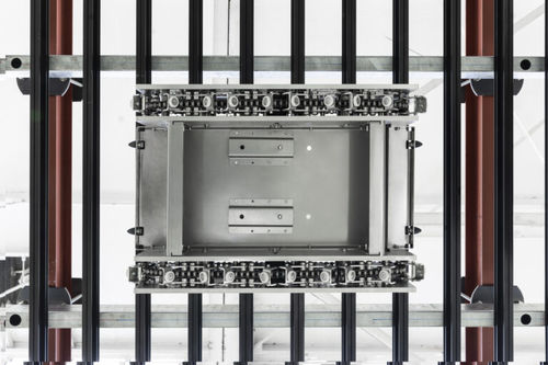 Système de transport multi-chariots - CeiliX Technology GmbH - sur rail / industriel / de véhicule