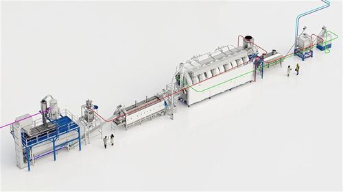 Ligne de production de couscous - Clextral