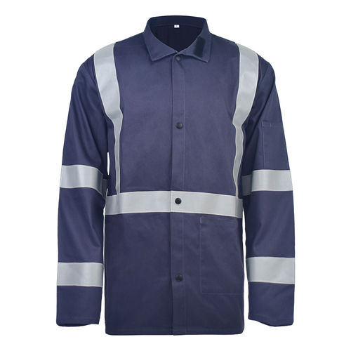 Veste de travail - MS-329 - GUANGXI DAHUA MING SHUN PROTECTIVE PRODUCTS CO. ,LTD - résistant a la flamme / en tissu / en coton
