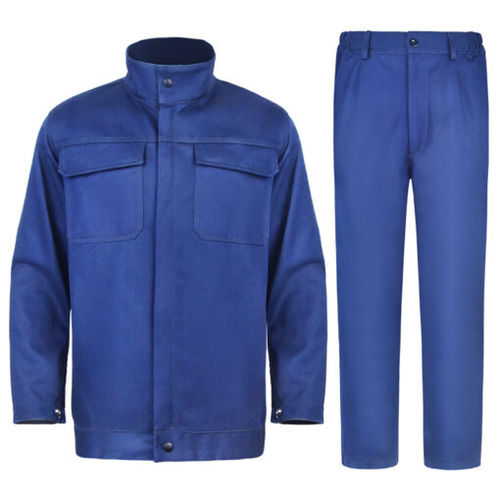 Combinaison de travail - MS-313N - GUANGXI DAHUA MING SHUN PROTECTIVE PRODUCTS CO. ,LTD - résistant a la flamme / en coton / unisexe