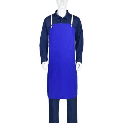 Tablier de travail - MS-483 - GUANGXI DAHUA MING SHUN PROTECTIVE PRODUCTS CO. ,LTD - résistant à la chaleur / résistant a la flamme / en coton