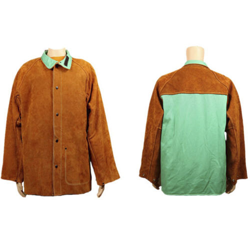 Veste de travail - MS-285 - GUANGXI DAHUA MING SHUN PROTECTIVE PRODUCTS CO. ,LTD - ignifuge / résistant a la flamme / en coton