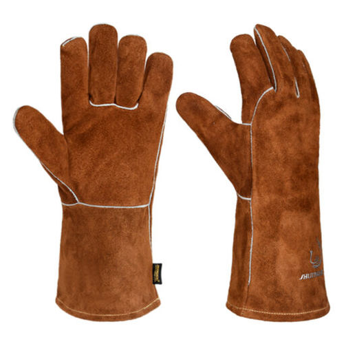 Gants de soudage - MS-726 - GUANGXI DAHUA MING SHUN PROTECTIVE PRODUCTS CO. ,LTD - industriel / de protection mécanique / en cuir