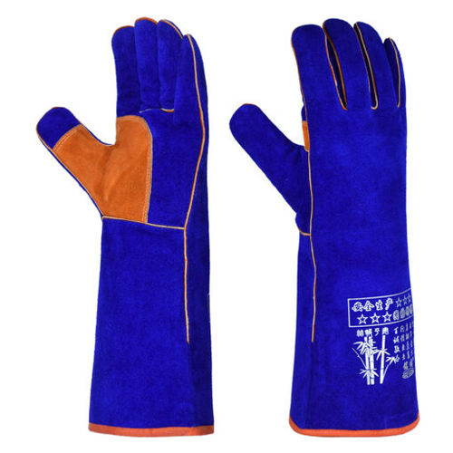 Gants de soudage - MS-717 - GUANGXI DAHUA MING SHUN PROTECTIVE PRODUCTS CO. ,LTD - industriel / de protection mécanique / en cuir