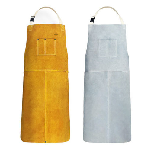 Tablier de travail - MS-352 - GUANGXI DAHUA MING SHUN PROTECTIVE PRODUCTS CO. ,LTD - en cuir / en coton / en peau de vache