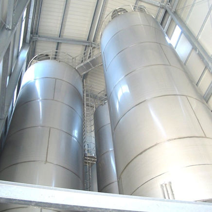 Silo pour produits en vrac - Air-Tec System srl - pour système de rangement / en Trevira CS® / en inox