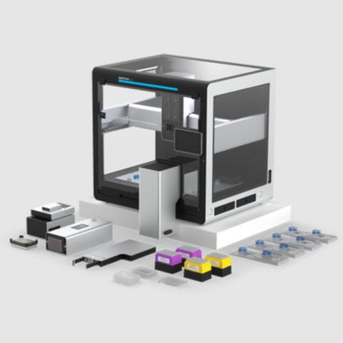 Station de manipulation de liquides de laboratoire - Flex NGS - OPENTRONS LABWORKS - NGS / 96 canaux / automatisée