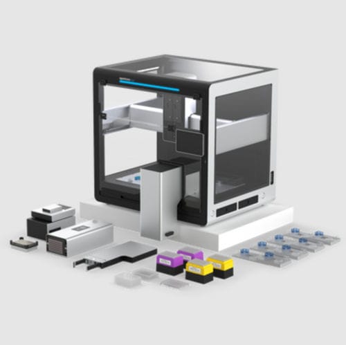 Station de manipulation de liquides de laboratoire - Flex PCR - OPENTRONS LABWORKS - pour PCR / pour thermocyclage / 96 canaux