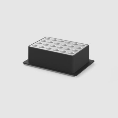 Bloc en aluminium - 991-00207 - OPENTRONS LABWORKS - pour bloc chauffant / pour tubes à essai