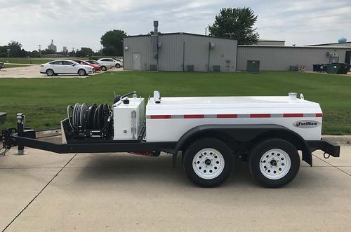 Remorque porte-engin - 500E Economy - Stellar Industries - pour carburant / à 2 essieux / tractée