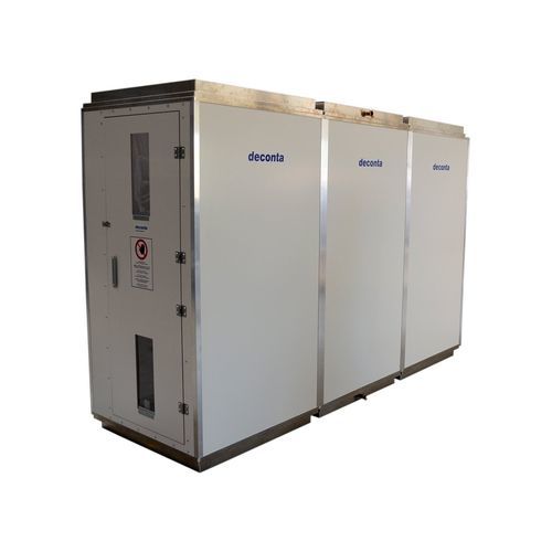 Douche de sécurité sur pied - smart + - deconta GmbH - à air / de décontamination