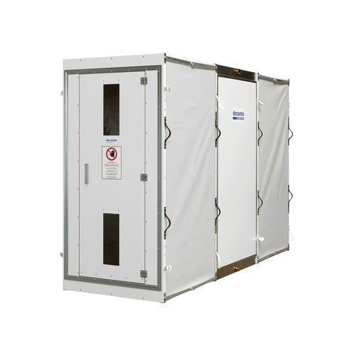 Douche de sécurité sur pied - SMART-LINE - deconta GmbH - en plastique / à air / de décontamination