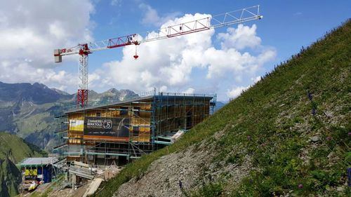Grue à tour - GHS 351 - F.B. F.lli Butti S.r.l. - fixe / pour façade d'immeuble