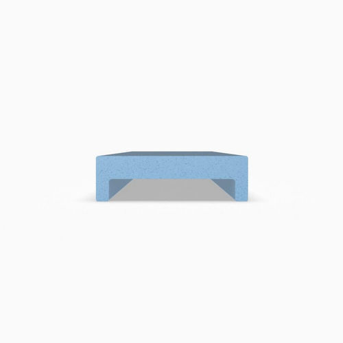 Profilé en UHMW-PE - P11230 series - Movexii - de titane / en U / extrudé
