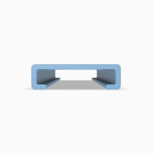 Profilé en UHMW-PE - P10820 series - Movexii - de titane / en C / extrudé