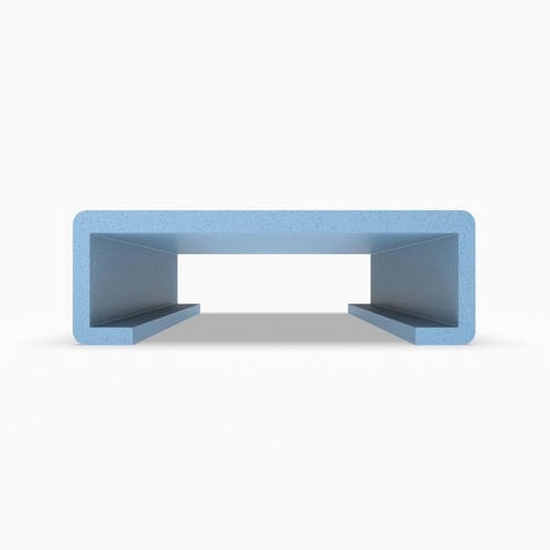 Profilé en UHMW-PE - P10450 series - Movexii - de titane / en C / extrudé