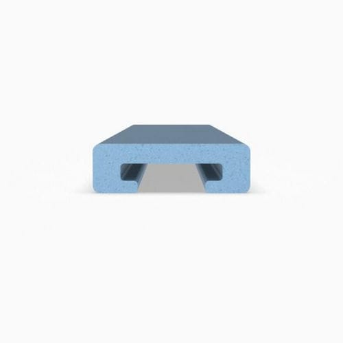 Profilé en UHMW-PE - P1610 series - Movexii - de titane / en C / extrudé
